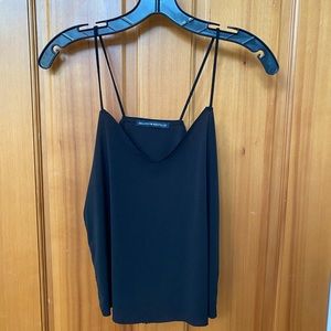 Brandy Melville black flowy tank top (NWOT)